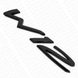 2x Bentley Continental GT Speed W12 Sidehead Fender Badge Emblem Gloss Black