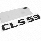 19-21 Mercedes-Benz CLS 53 CLS53 Letter Emblem Trunk Badge AMG Sport Gloss Black