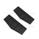 2pcs For GM Chevy CAMARO Logo Fender Marker Emblem 3D Blackout Badge RS SS ZL1