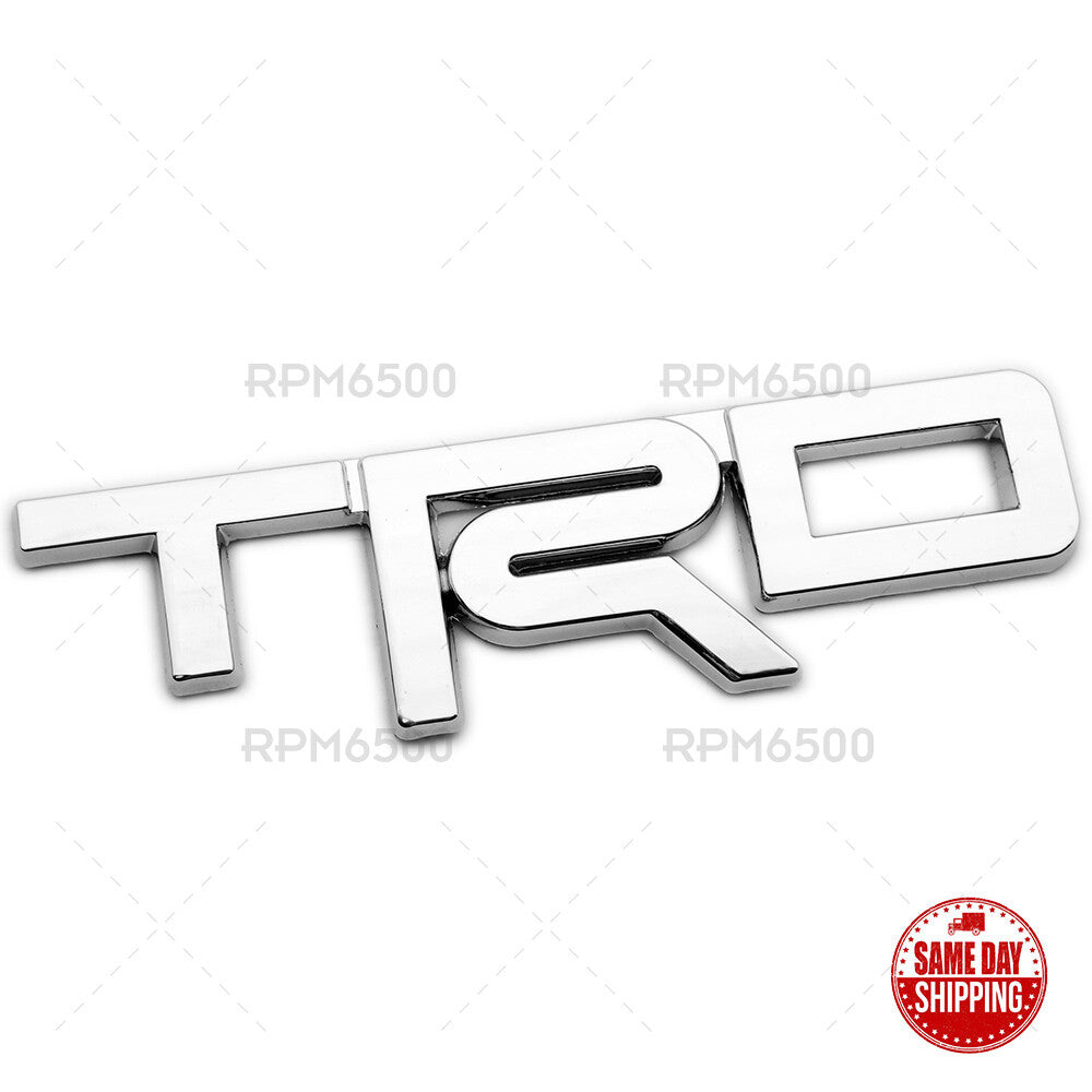 For Toyota TRD Special Edition Metal Pro Sport Letter Logo Badge Emblem Chrome