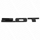 Cadillac Rear Turnk Tailgate 2.0T Deck Lid Nameplate Badge Logo Emblem Black