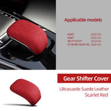 Mercedes CLA A Class W177 W118 Alcantara Nubuck Suede Gear Shift Knob Cover Trim