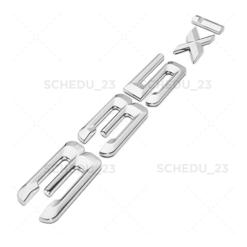 For BMW 335xi Letter Emblem Replace Badge Car Trunk Lid M Series Performance