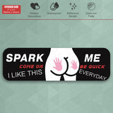Universal Spark Me Everyday Butt Funny Cute Sticker For Car SUV Decoration Decal