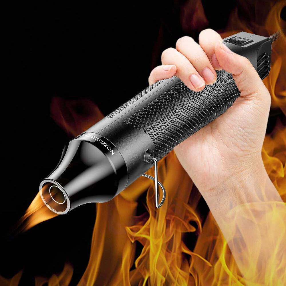 Mini Hot Air Heat Gun Electric Portable for Car Decal Wrap Emblem Remove Tool