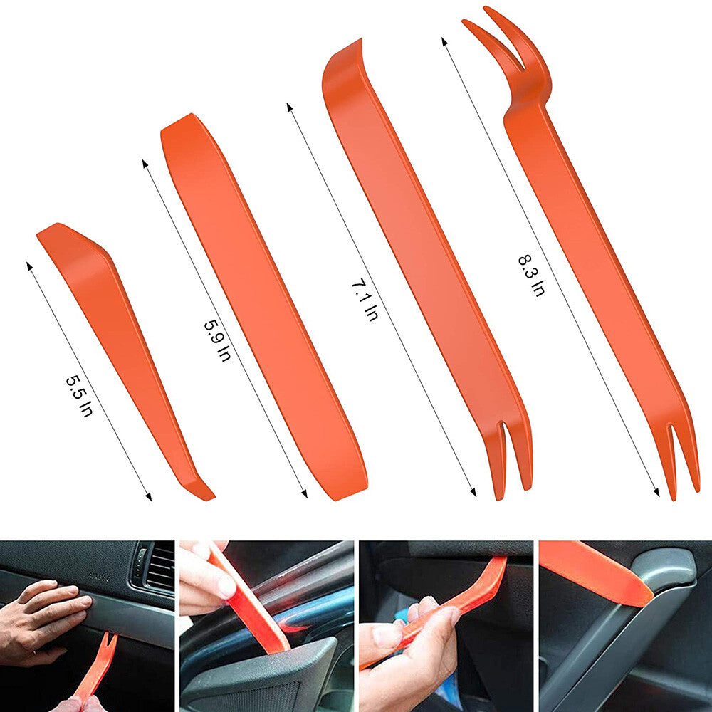 456Pcs Car Auto Retainer Clips Plastic Fasteners Kit Push Pin Rivets Bumper Trim