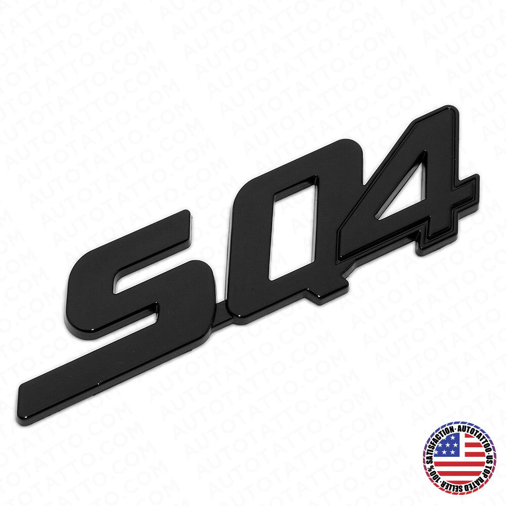 Maserati Ghibli Quattroporte SQ4 Black Trunk Lid Nameplate Logo Emblem Badges
