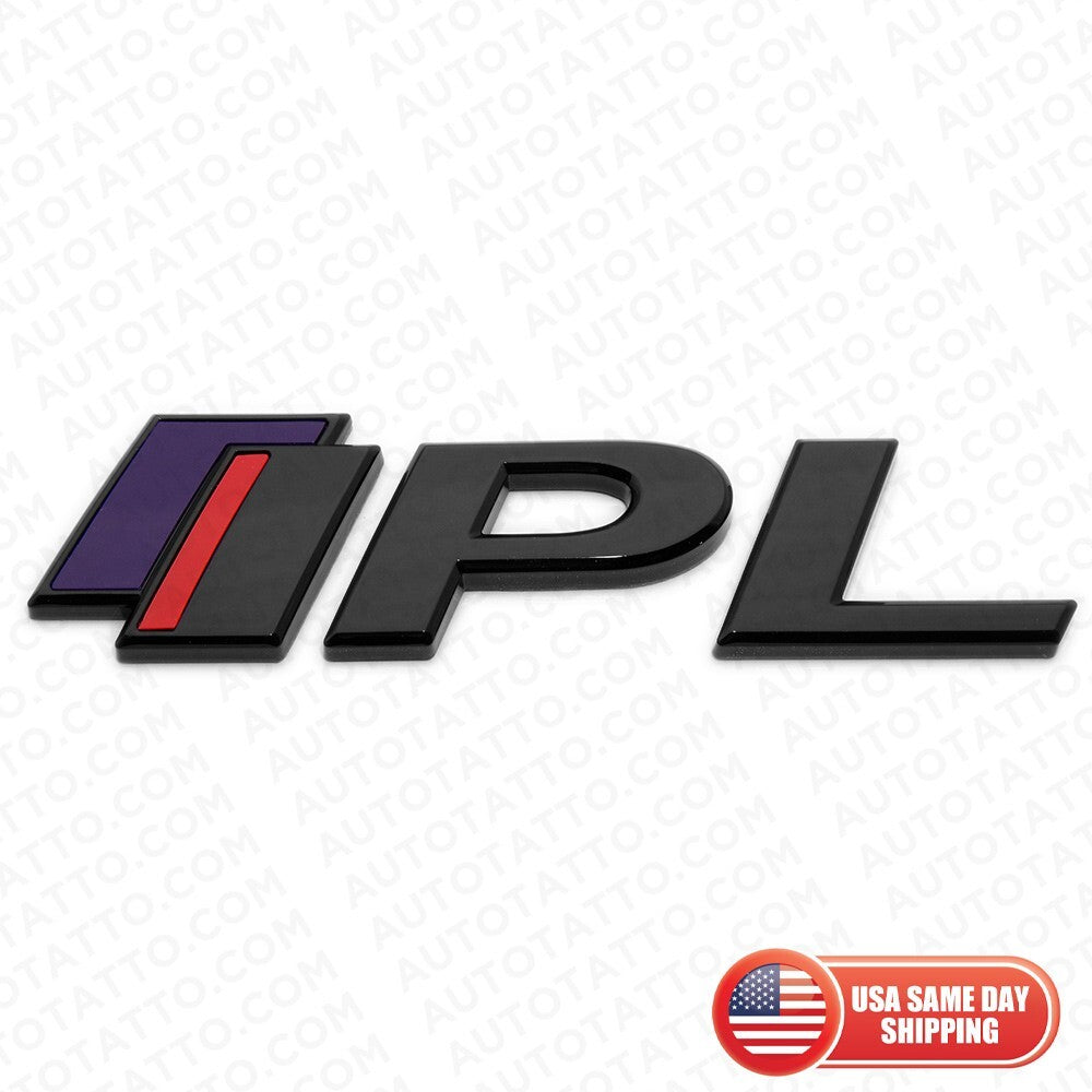 For Infiniti IPL Performance Car Sport Rear Trunk Badge Logo Emblem Gloss Black
