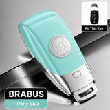 Remote Smart Key Back Cover Shell Case For Mercedes Benz 16-21 AMG A C E S-Class