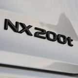 Lexus Liftgate Matte Black NX 200t Letter Logo Badge Car Emblem Replace F-Sport
