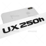 Lexus Liftgate Gloss Black UX 250h Letter Logo Badge Car Emblem Replace F-Sport