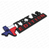 2pcs 3D TEXAS Edition Car Truck Door Fender Logo Emblem Badge For Chevy GM GMC