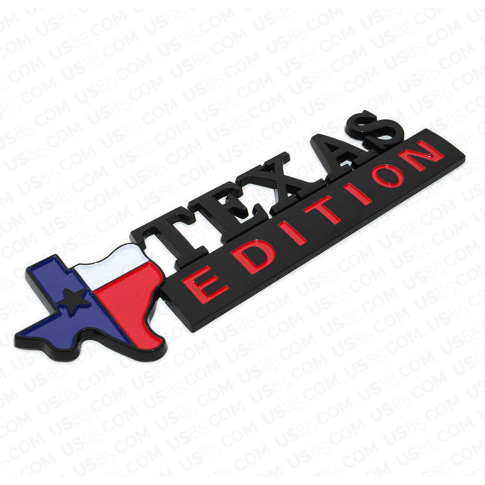 2pcs 3D TEXAS Edition Car Truck Door Fender Logo Emblem Badge For Chevy GM GMC