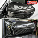 17-23 BMW G20 G30 G11 G12 M Style Carbon Fiber Replace Side Mirror Cover Cap