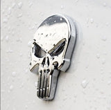 Universal 3D Fashion Metal Skull and Ghost Car Decal Sticker Auto Decoration