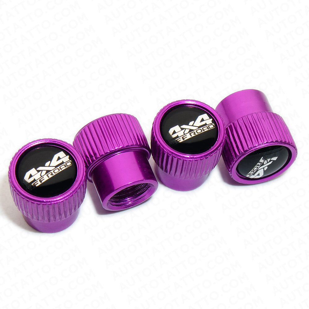 4x4 Off Road Roundel Car Wheels Tire Air Valve Caps Stem Dust Cover Truck Sport