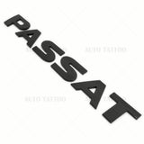12-19 Volkswagen Passat Rear Truck Lid Nmaeplate Badge Emblem Black