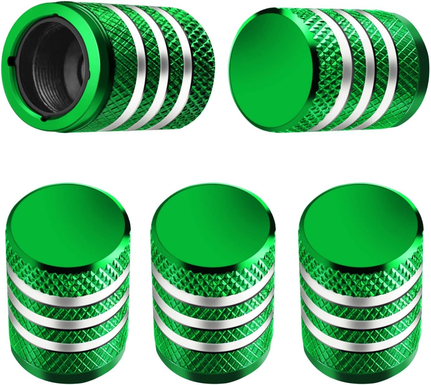 5 Pack Tire Valve Stem Caps Cover Universal Fit for Auto Car Truck Multi- Color