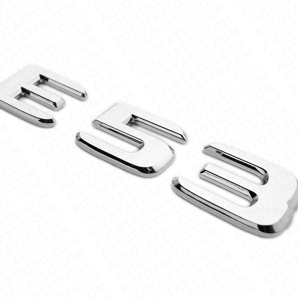 19-26 Mercedes-Benz E53 E 53 Letter Emblem Trunk Logo Badge AMG Sport Chrome