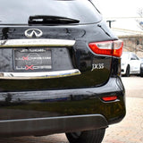 For Infiniti JX35 Rear Trunk Logo Letter Badge Emblem Nameplate Silver Chrome