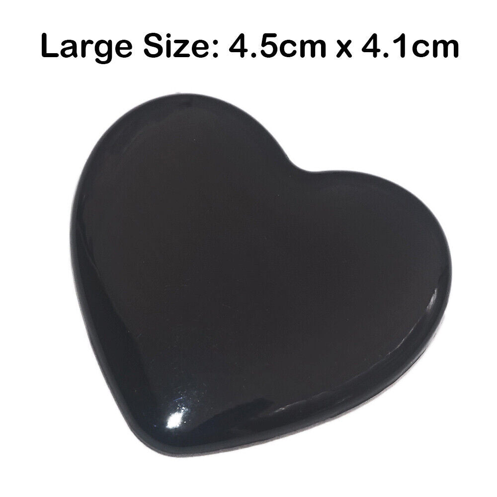 Universal 3D Fashion Metal Heart and Stars Car Decal Sticker for Auto Decoration