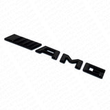 Gloss Black AMG Interior Multimedia Decal Sticker Badge Decoration Emblem Logo