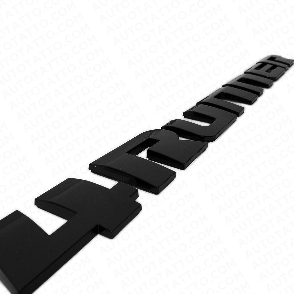 Gloss Back 4Runner Liftgate Nameplate Emblem Badge Logo Tailgate Rear Letter