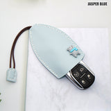 Universal Cute Cartoon Lady Car Key Fob Holder Cover Case Keychain Ring Gift
