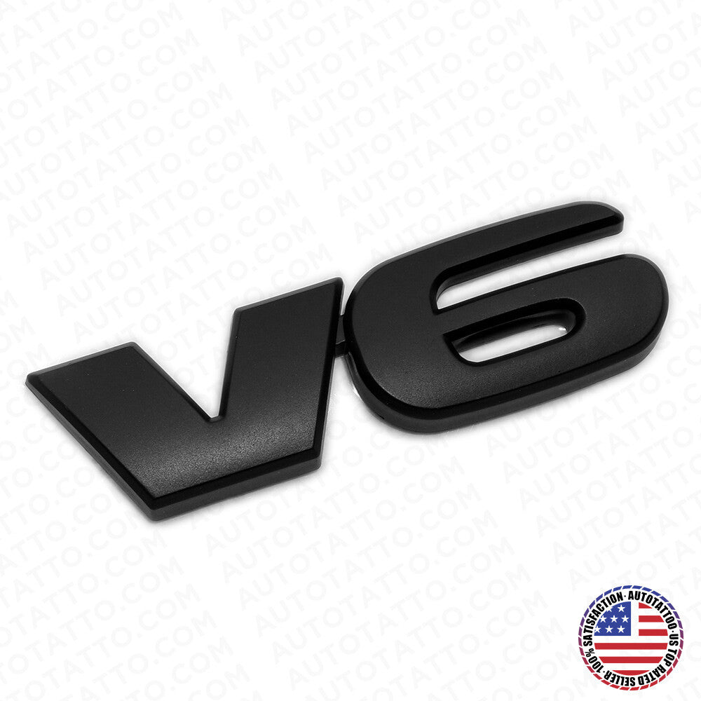 Toyota Tacoma Pickup Truck V6 Black Out Tailgate Rear Body Nameplate Logo Emblem