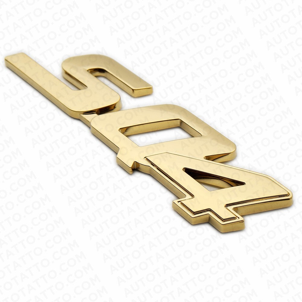 For Maserati Ghibli Quattroporte SQ4 Trunk Lid Nameplate Logo Emblem Badge Gold