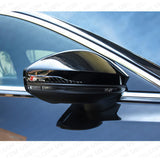 Carbon Fiber S Line Car Mirror Cover Scratch Scratchproof Badge for Audi Sport