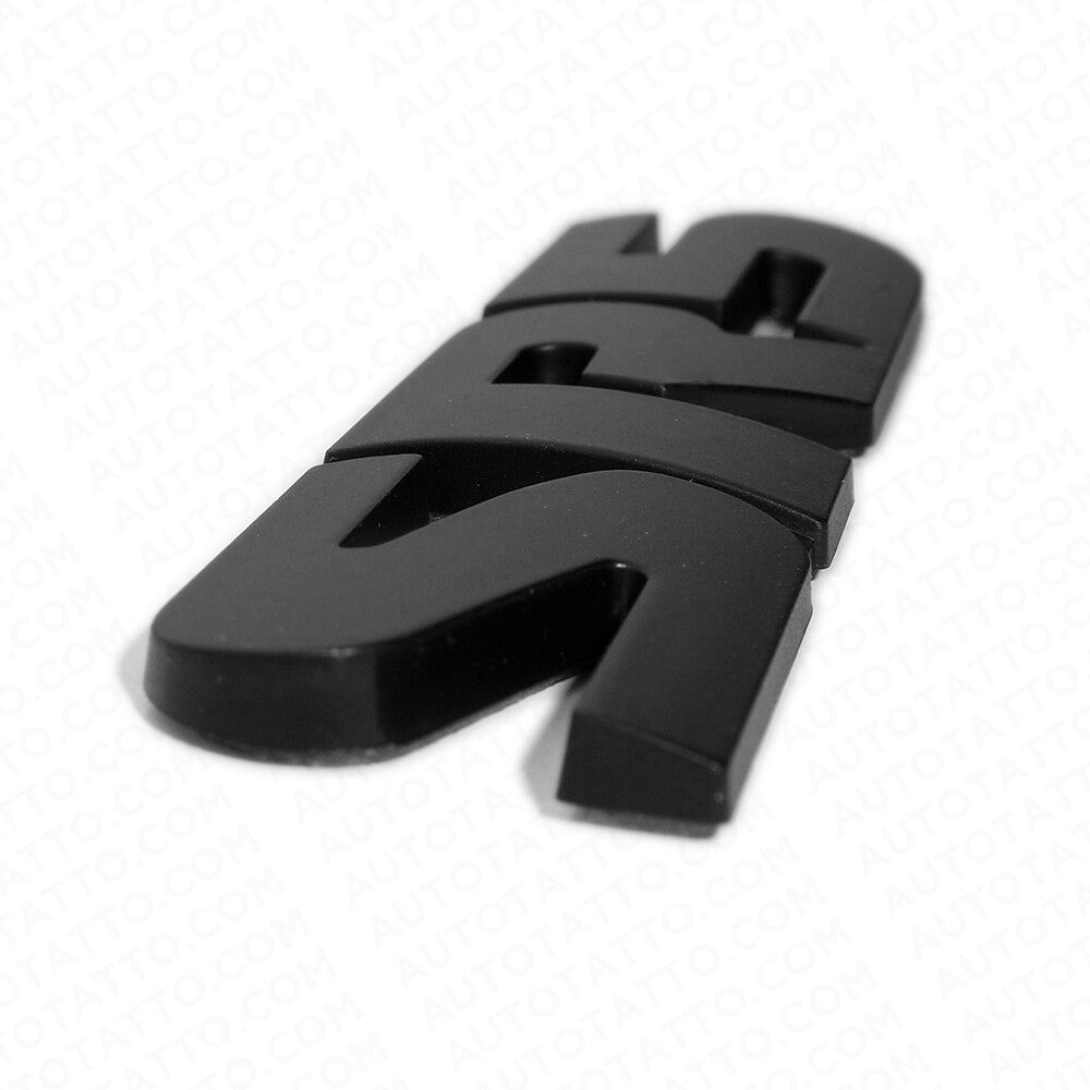 2x Black Out Tacoma 4 Runner TRD Pro SR5 Emblem Side Rear Door Tailgate Badge
