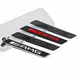 2x Black AMG Special Edition Emblem Fender Logo Badge Nameplate Decoration Sport