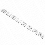 2x For Chevy Suburban Door Liftgate Logo Nameplates Letter 3D Badge Emblem LTZ