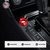 Universal Car One-Button Engine Start Stop Button Protect Cover Decoration Red
