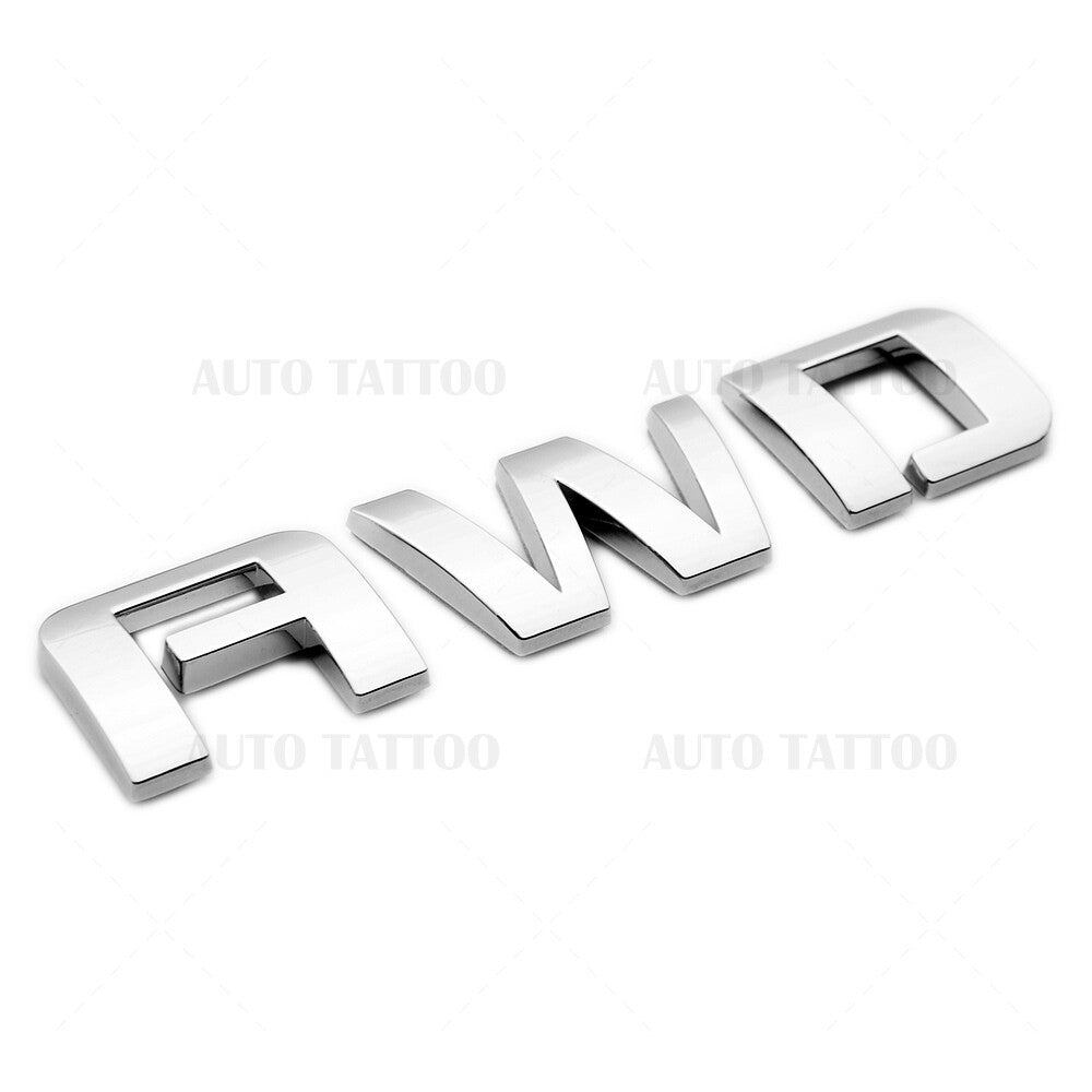 Chevy Equinox AWD Liftgate Nameplate Letter Logo Badge Emblem Sport OEM Chrome