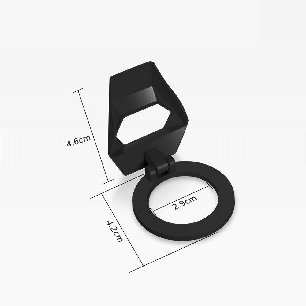 Universal Car One-Button Engine Start Stop Button Protect Cover Decoration Black
