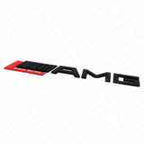 Limited Red AMG Black Series Sport Car Emblem 3D Trunk Lid Logo Badge Decoration