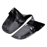 Carbon Fiber Style Side Mirror Cover Cap for BMW 14-18  F10 F11 F18 5-Series LCI