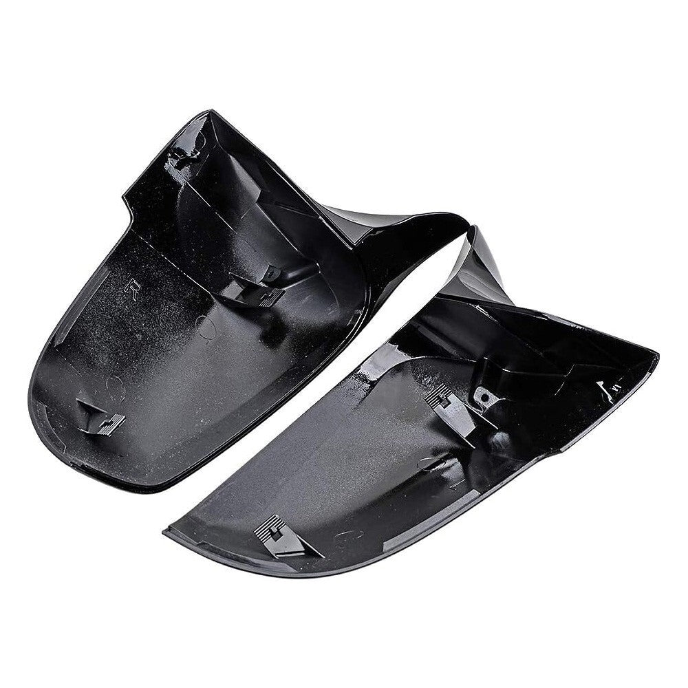 Carbon Fiber Style Side Mirror Cover Cap for BMW 14-18  F10 F11 F18 5-Series LCI