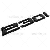 17-21 BMW 230i Nameplate Trunk Lid Letter Emblem Badge M Performance Gloss Black