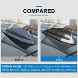Real Carbon Fiber Shark Fin Antenna Cover Cap For BMW F30 F22 F32 F36 F80 M3 M4