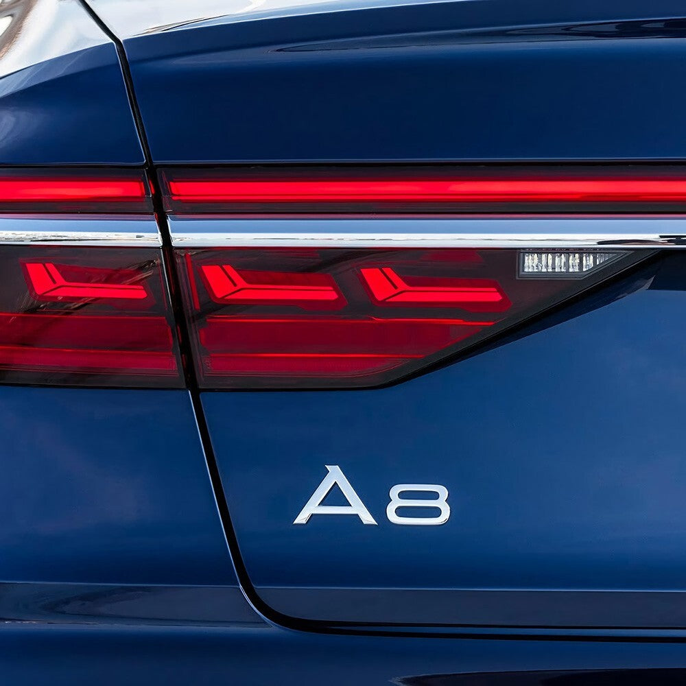 Audi A8 Chrome Rear Letter Tail Nameplate Trunk Emblem Badge Sport Sline