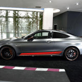 Mercedes Benz Special Edition 1 AMG Sport Side Skirt Stripes Vinyl Decal Sticker