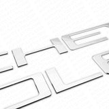 19-22 Silverado CHEVROLET Tailgate Insert 3D Letter Badge Nameplate Logo Emblem