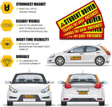 Please Be Patient Student Driver Magnet Car Signs Warning Sticker Magnetic Decal