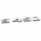 18-21 Mercedes S450 Letter Emblem Luggage Trunk Lid Logo Badge AMG Sport Chrome