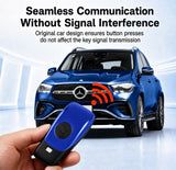 Remote Smart Key Back Cover Shell Case For Mercedes Benz 16-21 AMG A C E S-Class
