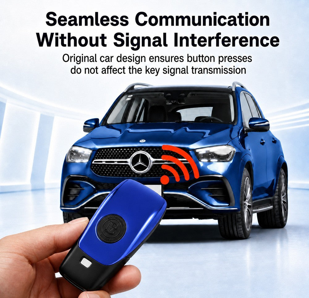 Remote Smart Key Back Cover Shell Case For Mercedes Benz 16-21 AMG A C E S-Class