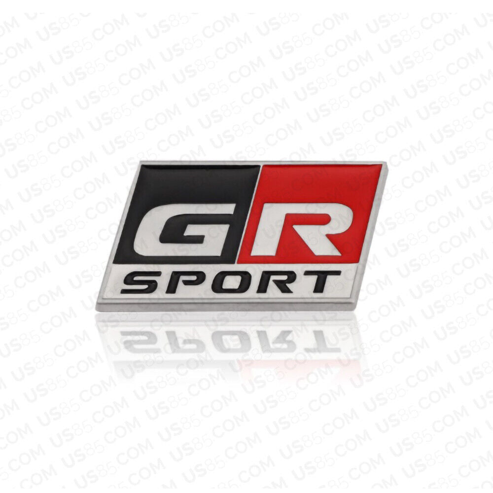 3D Fashion Metal GR/GR Sport Car Decal Badge Emblem Sticker for Auto Decoration